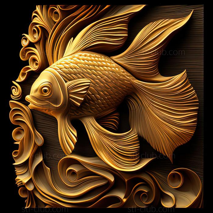 st Golden sturisoma fish